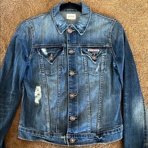 Hudson Jeans Women’s Classic Blue Denim Jacket
